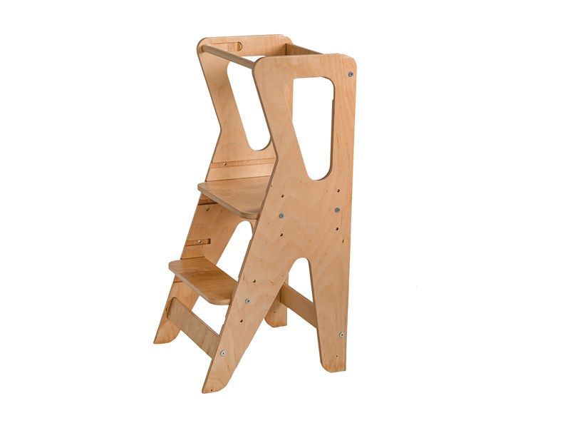 Learning tower in birch plywood